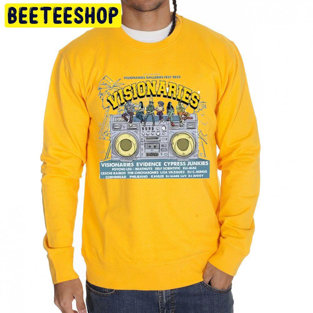 VISIONARIES GALLERIES FEST 2022 At Garden Amphitheatre Unisex Sweatshirt VISIONARIES GALLERIES FEST 2022 At Garden Amphitheatre Unisex Sweatshirt