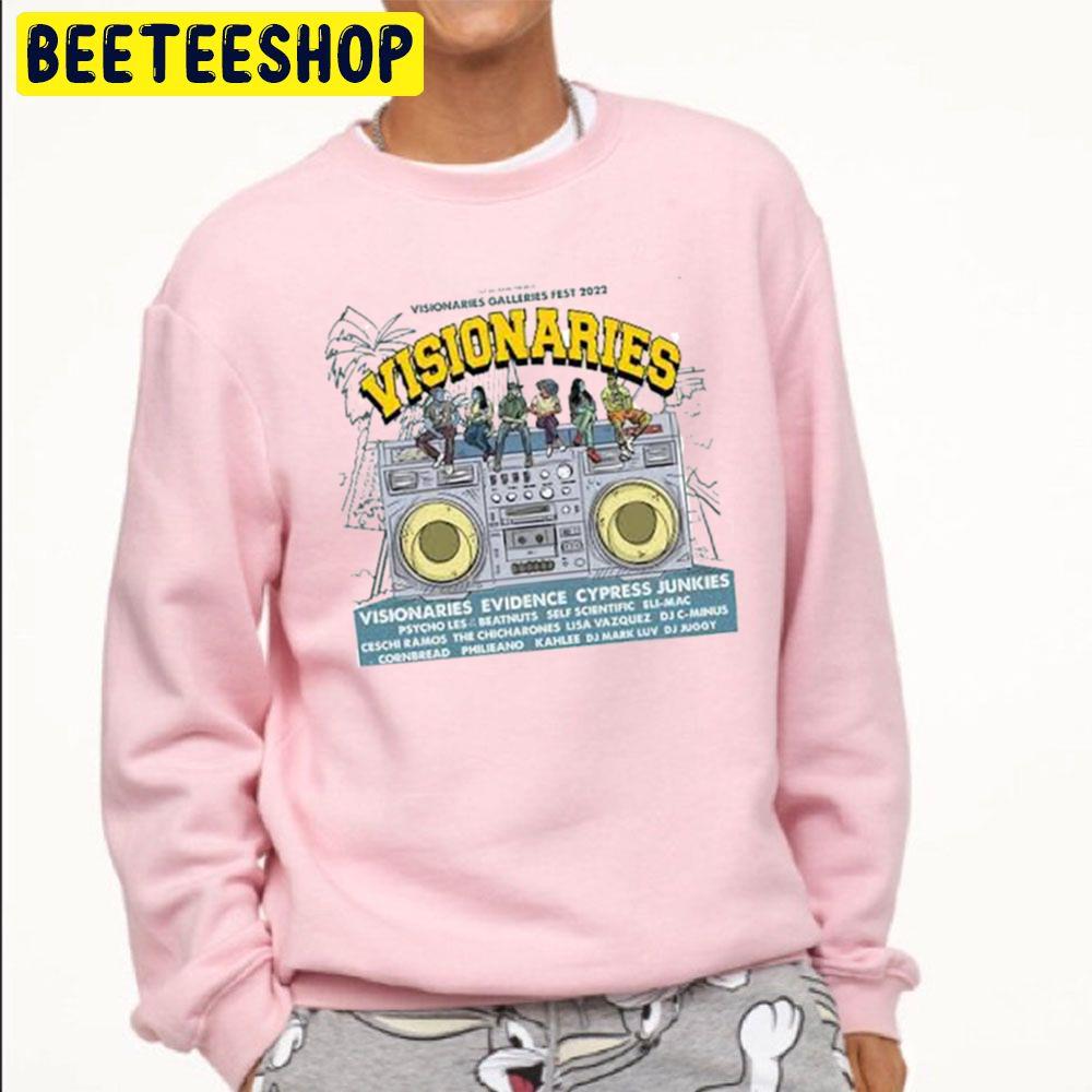 VISIONARIES GALLERIES FEST 2022 At Garden Amphitheatre Unisex Sweatshirt VISIONARIES GALLERIES FEST 2022 At Garden Amphitheatre Unisex Sweatshirt