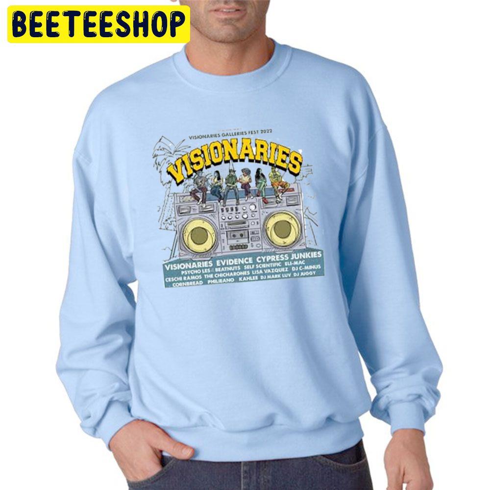 VISIONARIES GALLERIES FEST 2022 At Garden Amphitheatre Unisex Sweatshirt VISIONARIES GALLERIES FEST 2022 At Garden Amphitheatre Unisex Sweatshirt