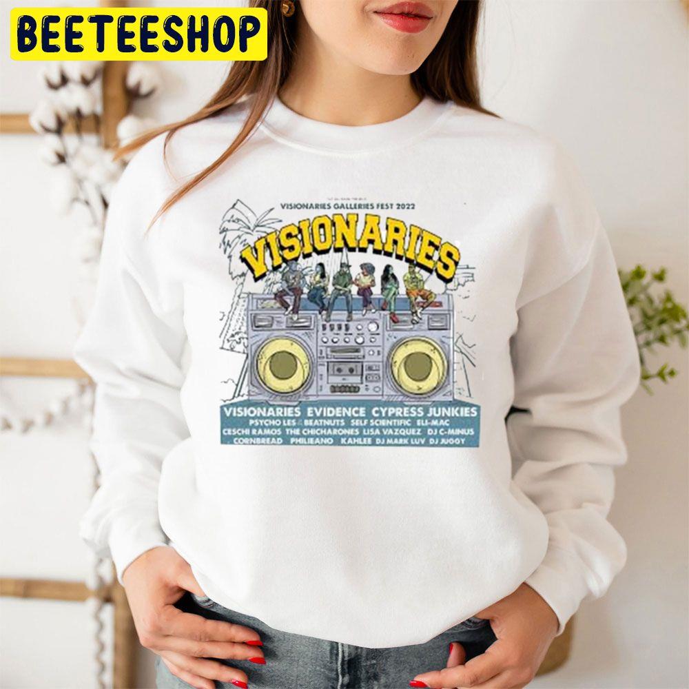 VISIONARIES GALLERIES FEST 2022 At Garden Amphitheatre Unisex Sweatshirt VISIONARIES GALLERIES FEST 2022 At Garden Amphitheatre Unisex Sweatshirt