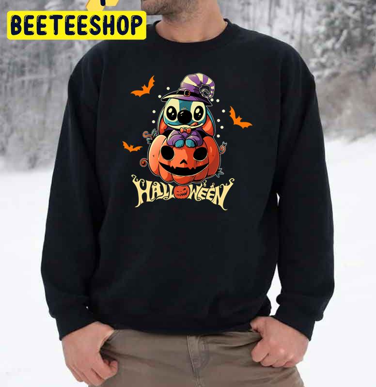 Vitage Pumpkin And Stitch Halloween Trending Unisex Sweatshirt Vitage Pumpkin And Stitch Halloween Trending Unisex Sweatshirt
