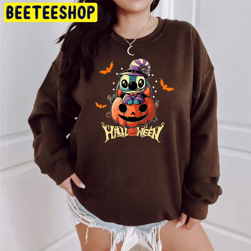 Vitage Pumpkin And Stitch Halloween Trending Unisex Sweatshirt Vitage Pumpkin And Stitch Halloween Trending Unisex Sweatshirt