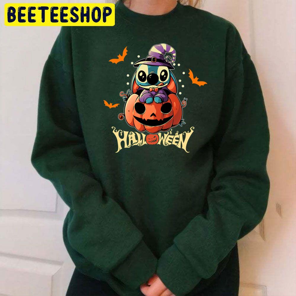Vitage Pumpkin And Stitch Halloween Trending Unisex Sweatshirt Vitage Pumpkin And Stitch Halloween Trending Unisex Sweatshirt