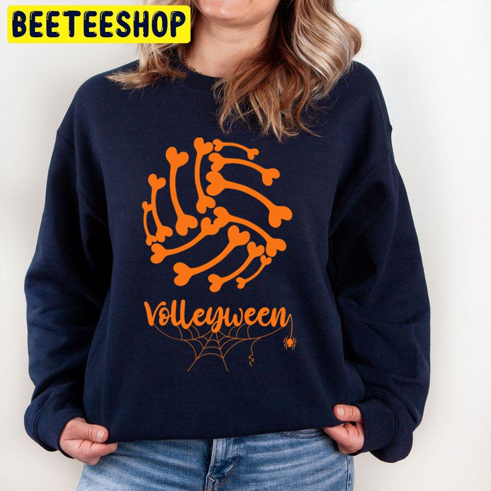 Volleyball Skeleton Player Unisex Sweatshirt Volleyball Skeleton Player Unisex Sweatshirt