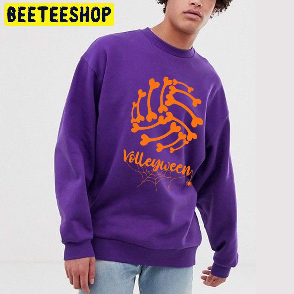Volleyball Skeleton Player Unisex Sweatshirt Volleyball Skeleton Player Unisex Sweatshirt
