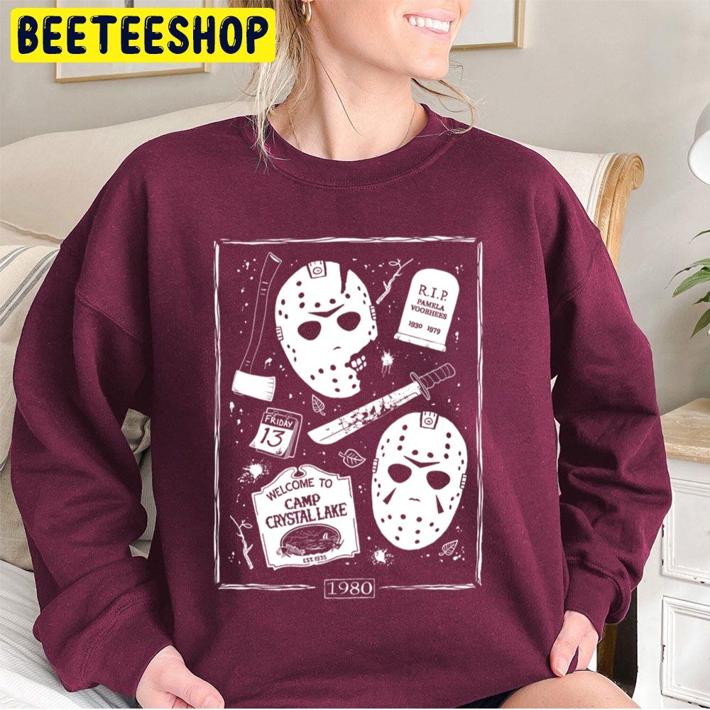 Welcome Campers Jason 1980 Halloween Trending Unisex Sweatshirt Welcome Campers Jason 1980 Halloween Trending Unisex Sweatshirt