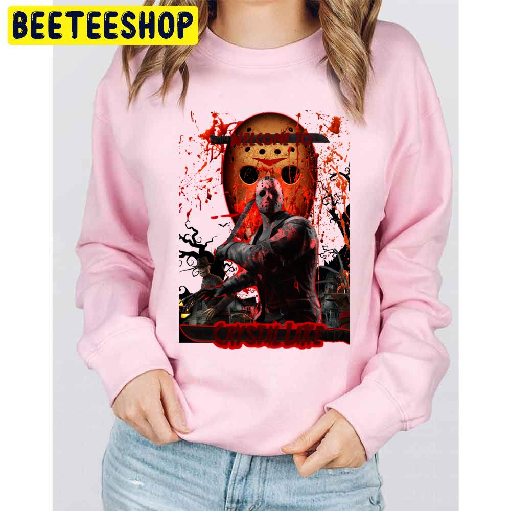 Welcome To Crystal Lake Jason Halloween Trending Unisex Sweatshirt Welcome To Crystal Lake Jason Halloween Trending Unisex Sweatshirt