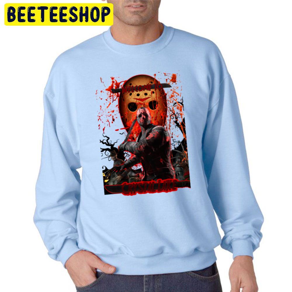 Welcome To Crystal Lake Jason Halloween Trending Unisex Sweatshirt Welcome To Crystal Lake Jason Halloween Trending Unisex Sweatshirt