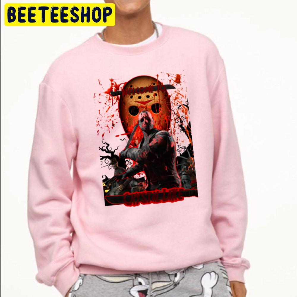 Welcome To Crystal Lake Jason Halloween Trending Unisex Sweatshirt Welcome To Crystal Lake Jason Halloween Trending Unisex Sweatshirt