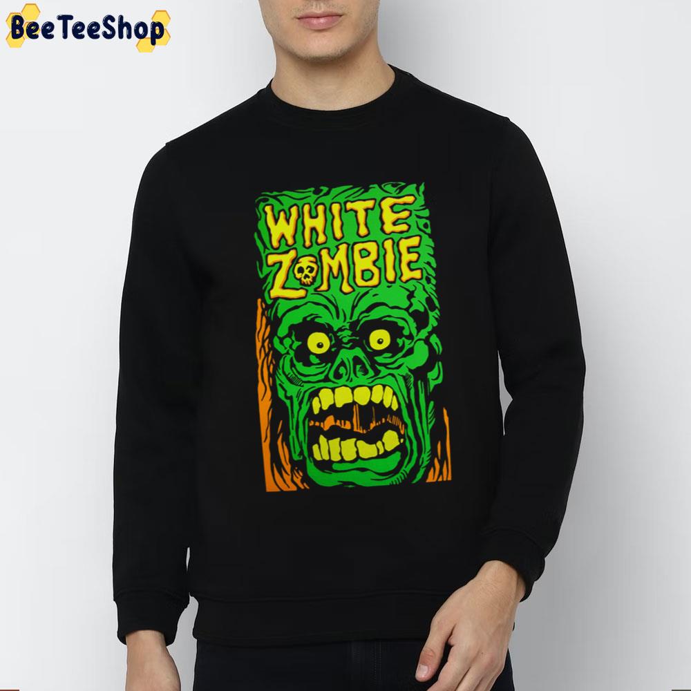 White Zombie Halloween Trending Unisex Sweatshirt White Zombie Halloween Trending Unisex Sweatshirt