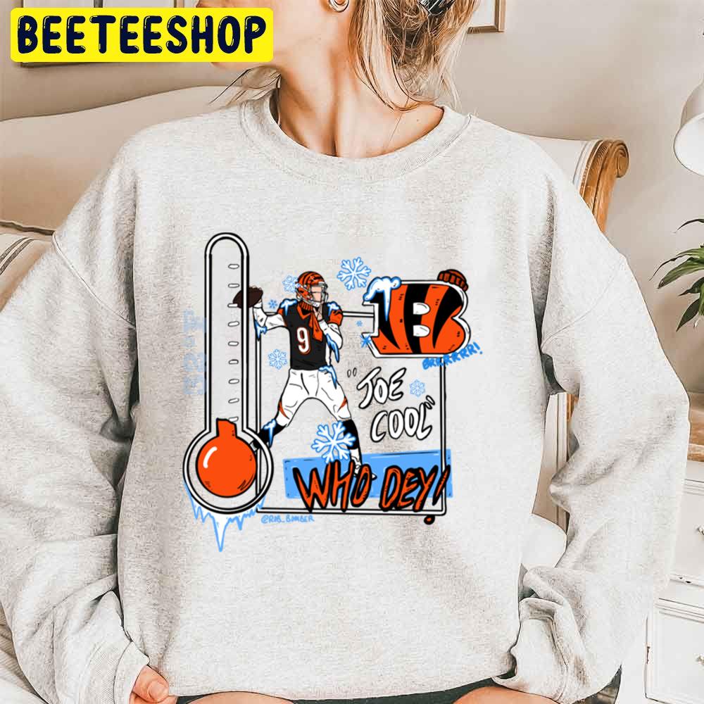 Who Dey Joe Burrow Joe Cool Football Player Trending Unisex Sweatshirt Who Dey Joe Burrow Joe Cool Football Player Trending Unisex Sweatshirt