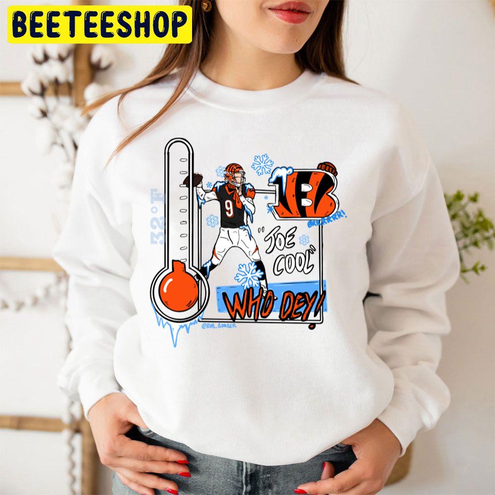 Who Dey Joe Burrow Joe Cool Football Player Trending Unisex Sweatshirt Who Dey Joe Burrow Joe Cool Football Player Trending Unisex Sweatshirt