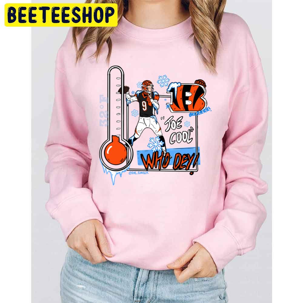 Who Dey Joe Burrow Joe Cool Football Player Trending Unisex Sweatshirt Who Dey Joe Burrow Joe Cool Football Player Trending Unisex Sweatshirt