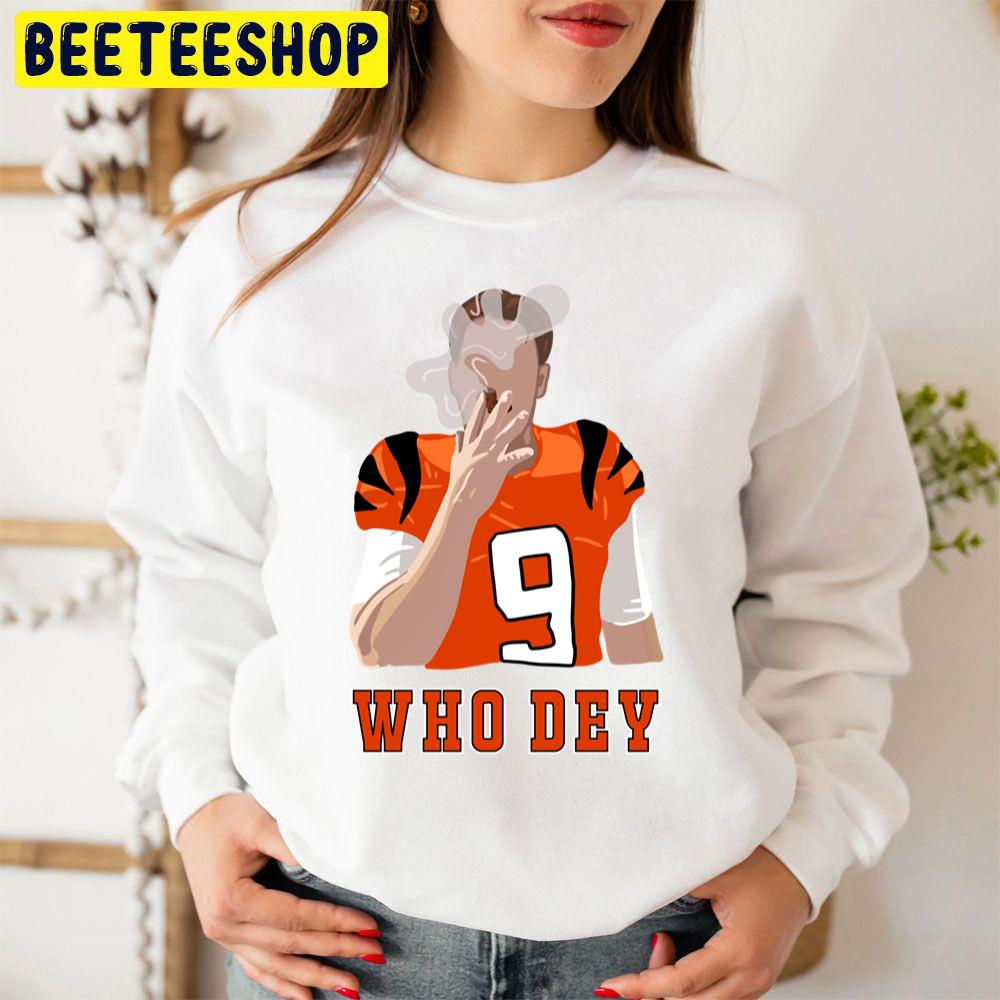 Who Dey Joe Burrow Trending Unisex Sweatshirt Who Dey Joe Burrow Trending Unisex Sweatshirt