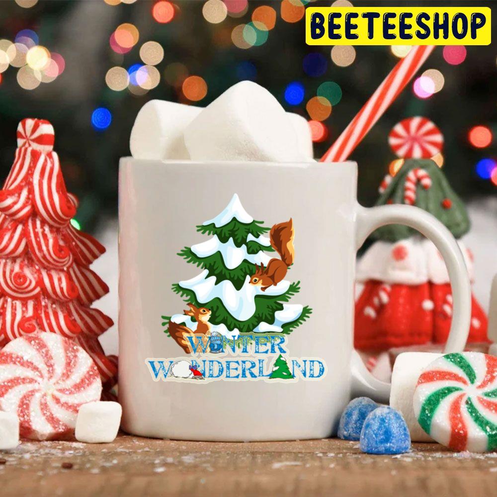 Winter Wonderland Christmas Tree Trending Unisex Hoodie Winter Wonderland Christmas Tree Trending Unisex Hoodie
