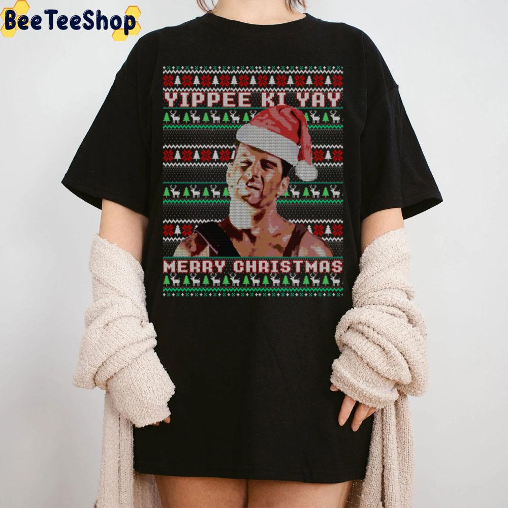 Yippe Ki Yay Funny Ugly Pattern Trending Unisex Sweatshirt Yippe Ki Yay Funny Ugly Pattern Trending Unisex Sweatshirt