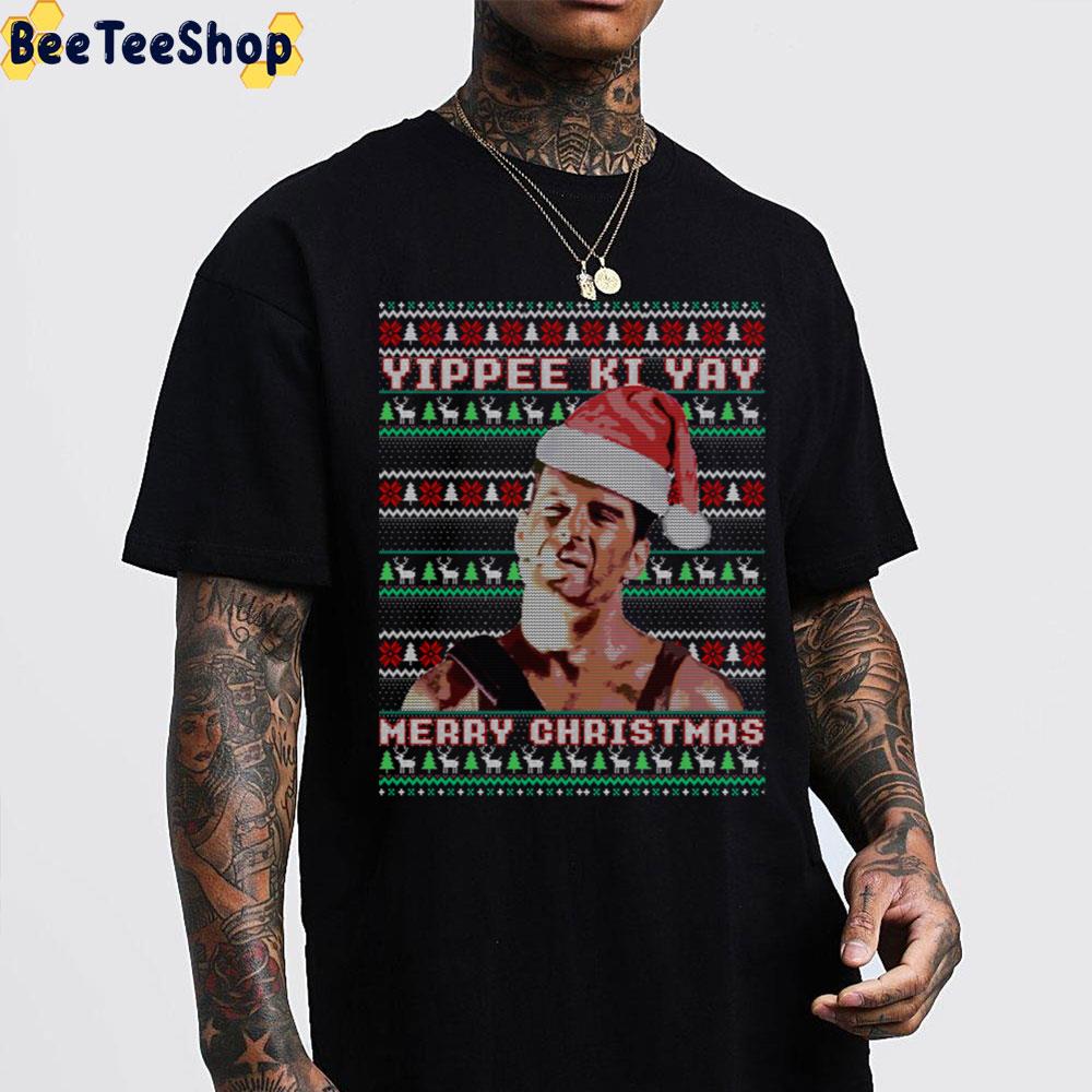 Yippe Ki Yay Funny Ugly Pattern Trending Unisex Sweatshirt Yippe Ki Yay Funny Ugly Pattern Trending Unisex Sweatshirt