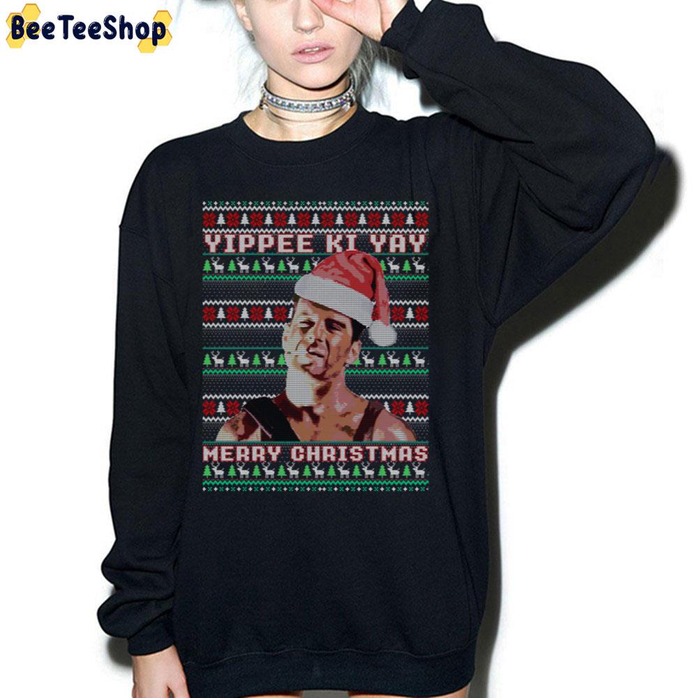 Yippe Ki Yay Funny Ugly Pattern Trending Unisex Sweatshirt Yippe Ki Yay Funny Ugly Pattern Trending Unisex Sweatshirt