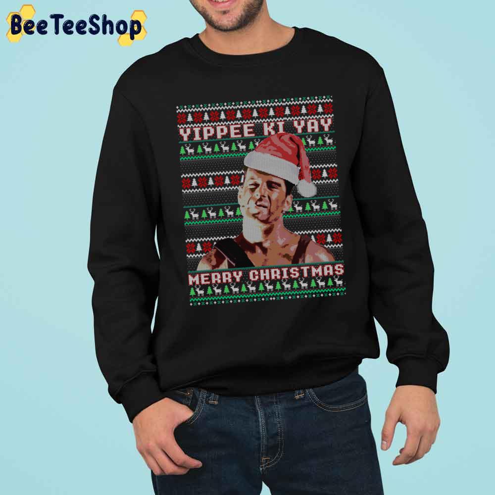 Yippe Ki Yay Funny Ugly Pattern Trending Unisex Sweatshirt Yippe Ki Yay Funny Ugly Pattern Trending Unisex Sweatshirt