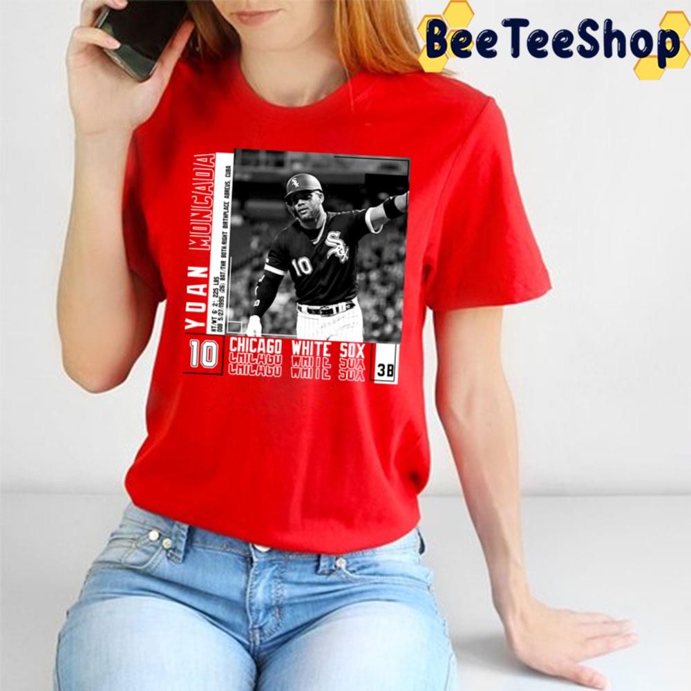 Yoan Moncada Baseball Active Chicago White Sox Baseball Trending Unisex T-Shirt Yoan Moncada Baseball Active Chicago White Sox Baseball Trending Unisex T-Shirt