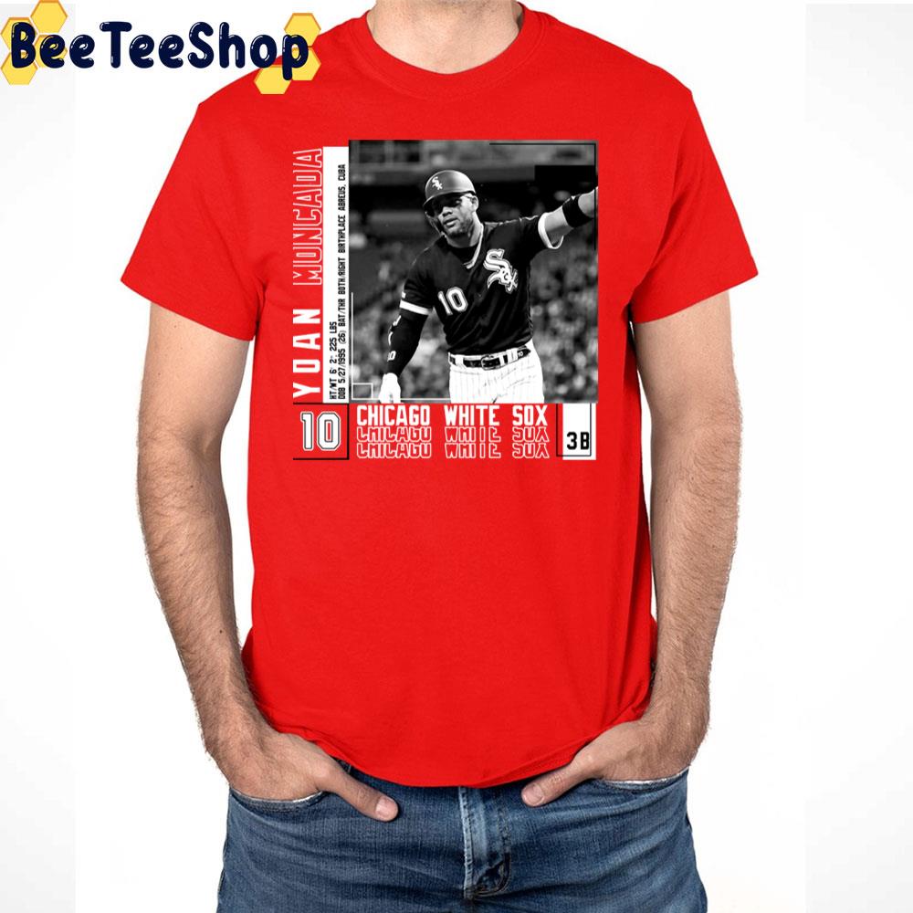 Yoan Moncada Baseball Active Chicago White Sox Baseball Trending Unisex T-Shirt Yoan Moncada Baseball Active Chicago White Sox Baseball Trending Unisex T-Shirt