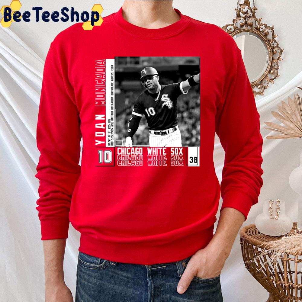 Yoan Moncada Baseball Active Chicago White Sox Baseball Trending Unisex T-Shirt Yoan Moncada Baseball Active Chicago White Sox Baseball Trending Unisex T-Shirt