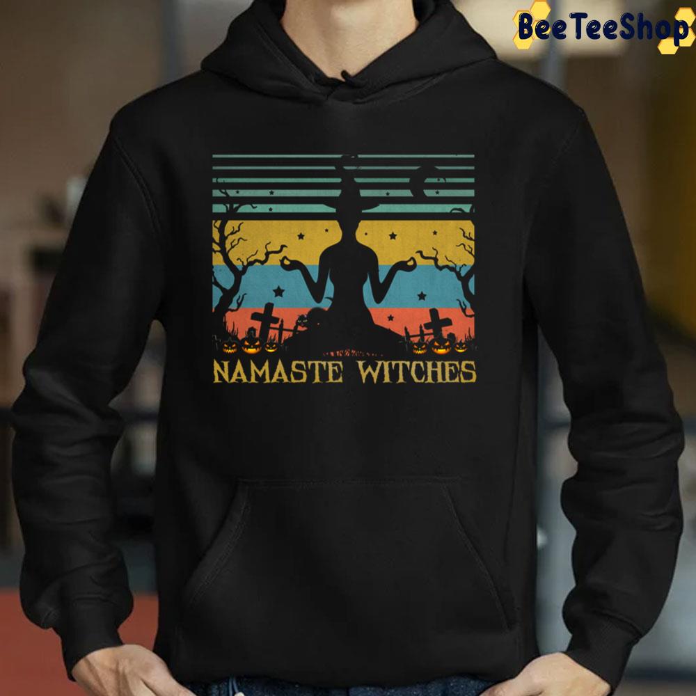 Yoga Namaste Witches Halloween Trending Unisex Sweatshirt Yoga Namaste Witches Halloween Trending Unisex Sweatshirt