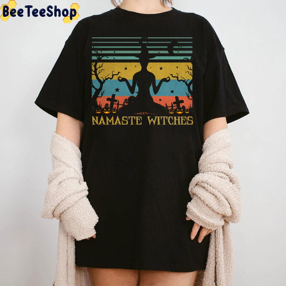 Yoga Namaste Witches Halloween Trending Unisex Sweatshirt Yoga Namaste Witches Halloween Trending Unisex Sweatshirt