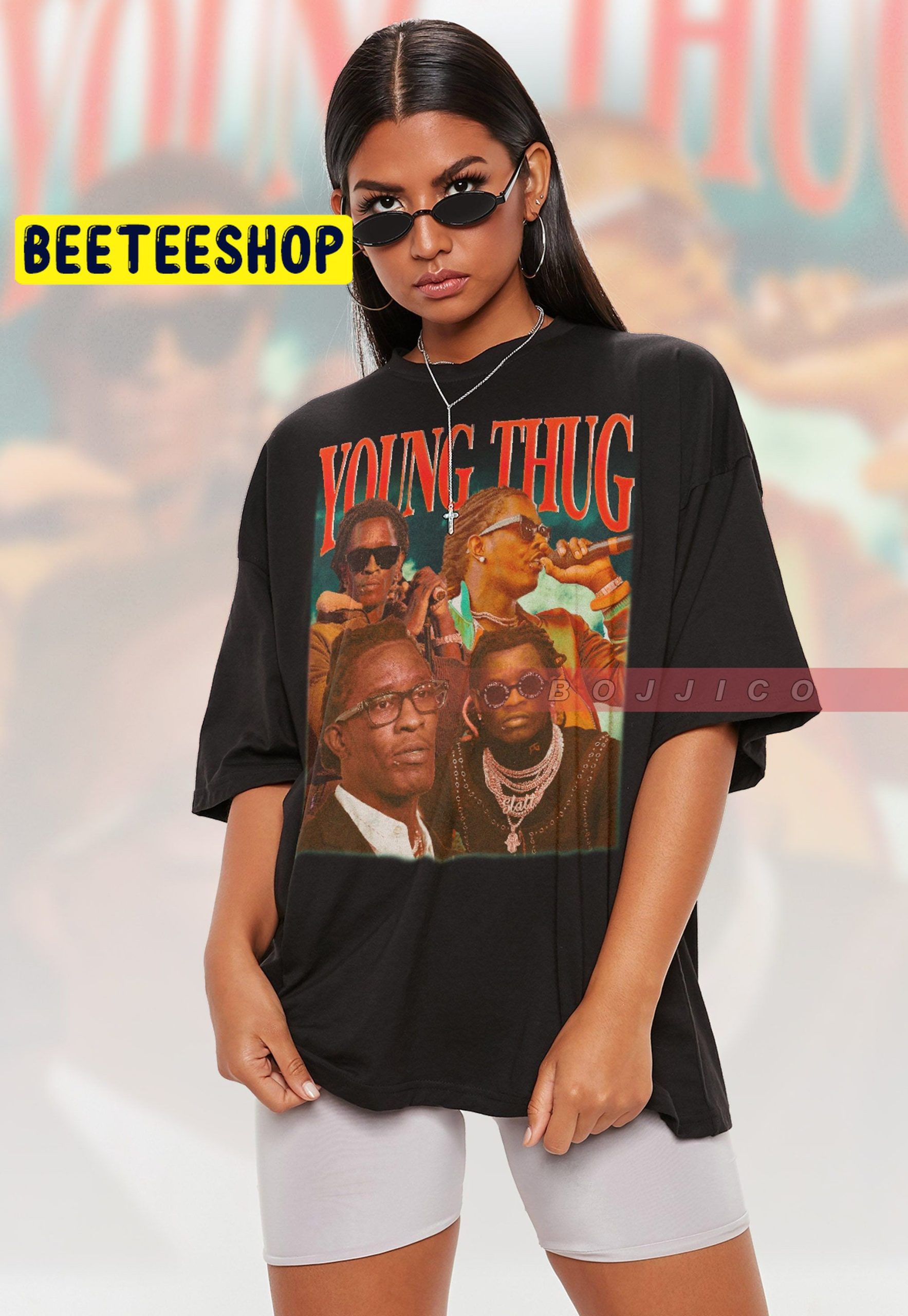 Young Slatt Thug Young Thug Homage Rapper Trending Unisex T-Shirt Young Slatt Thug Young Thug Homage Rapper Trending Unisex T-Shirt