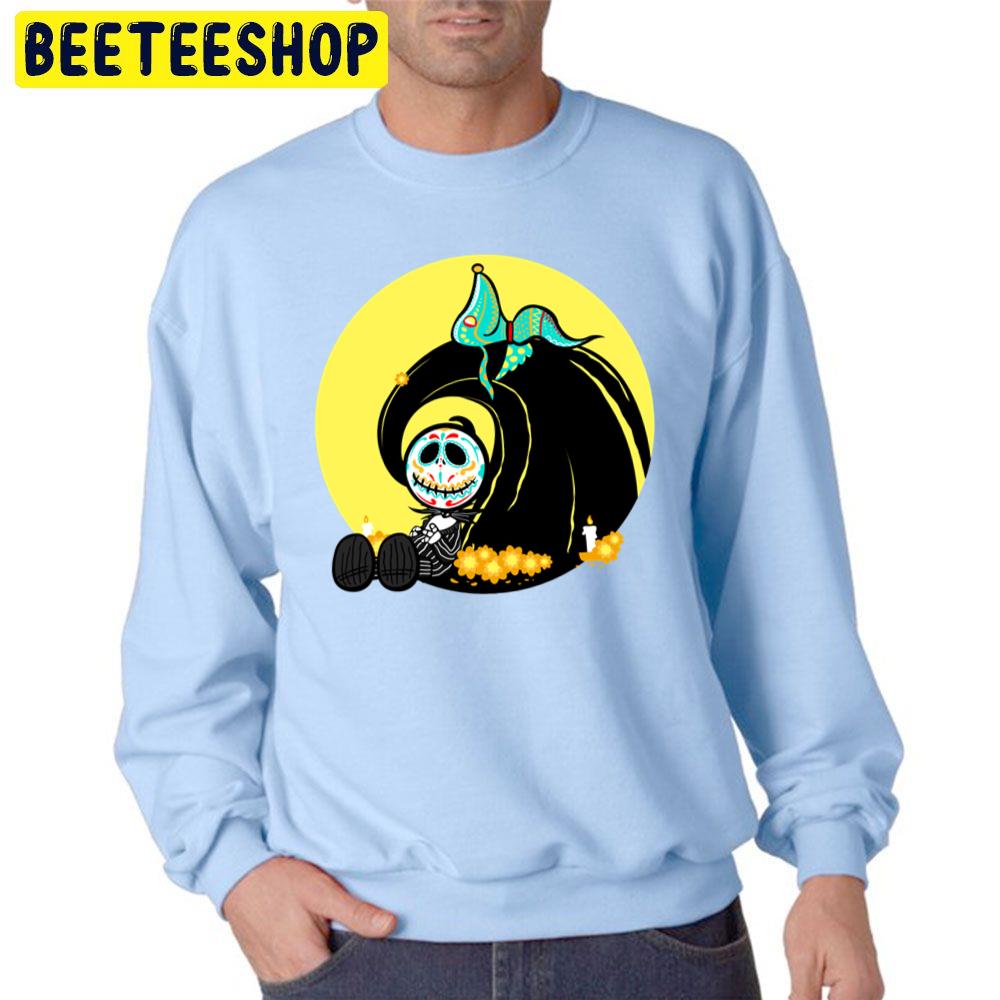 Zero And Friends Day Of The Dead Unisex Sweatshirt Zero And Friends Day Of The Dead Unisex Sweatshirt
