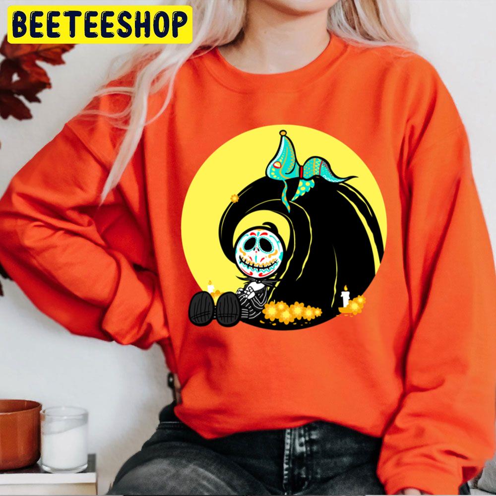 Zero And Friends Day Of The Dead Unisex Sweatshirt Zero And Friends Day Of The Dead Unisex Sweatshirt