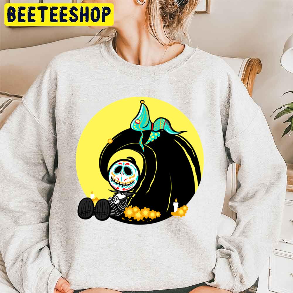 Zero And Friends Day Of The Dead Unisex Sweatshirt Zero And Friends Day Of The Dead Unisex Sweatshirt