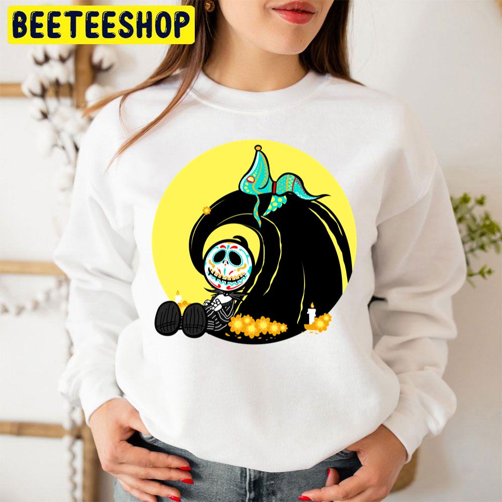 Zero And Friends Day Of The Dead Unisex Sweatshirt Zero And Friends Day Of The Dead Unisex Sweatshirt