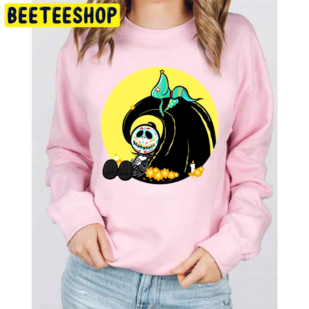 Zero And Friends Day Of The Dead Unisex Sweatshirt Zero And Friends Day Of The Dead Unisex Sweatshirt