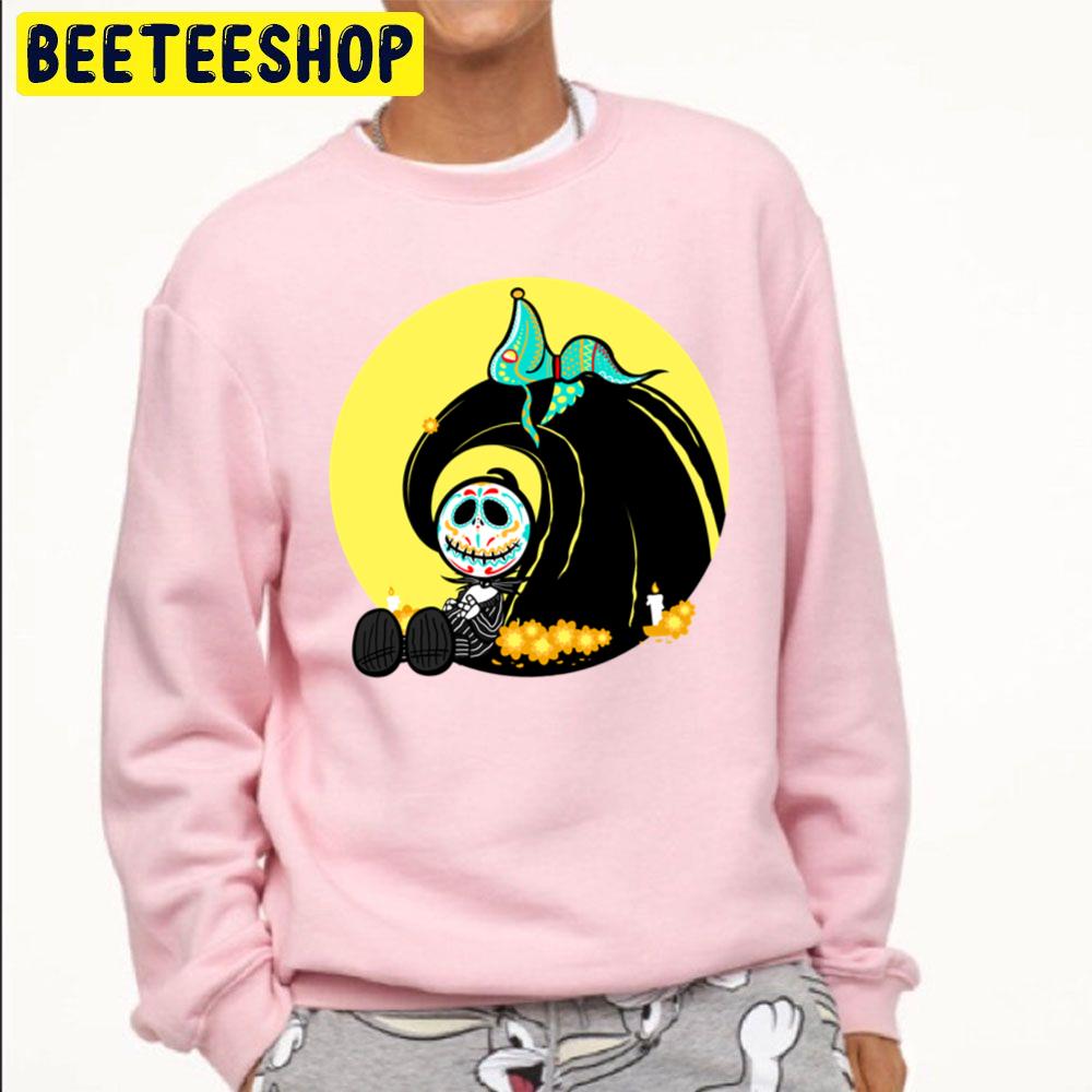 Zero And Friends Day Of The Dead Unisex Sweatshirt Zero And Friends Day Of The Dead Unisex Sweatshirt