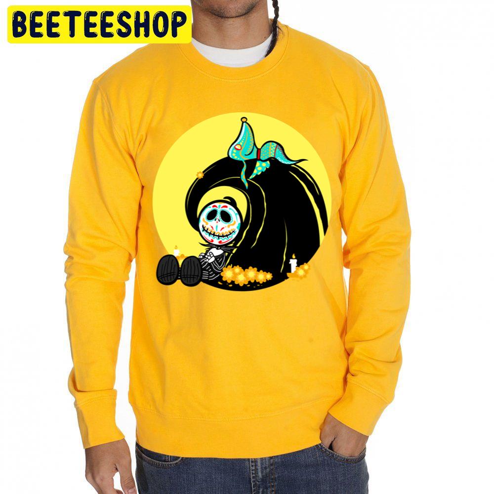 Zero And Friends Day Of The Dead Unisex Sweatshirt Zero And Friends Day Of The Dead Unisex Sweatshirt