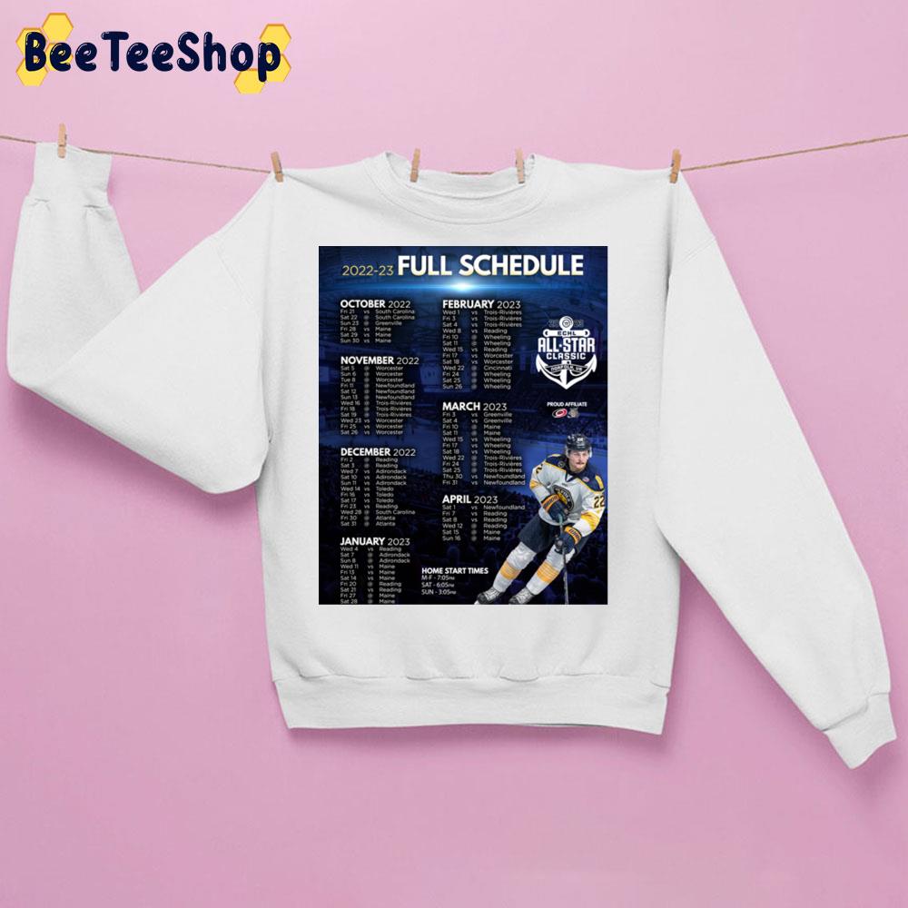 2022 2023 Full Schedule Norfolk Admirals Hockey Team Trending Unisex Shirt 2022 2023 Full Schedule Norfolk Admirals Hockey Team Trending Unisex Shirt