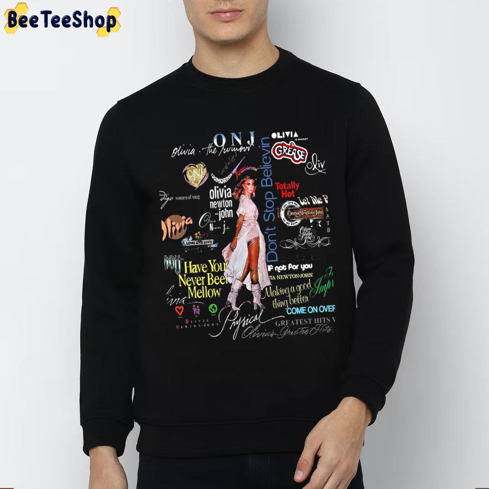 80's Art Olivia Newton John Trending Unisex Sweatshirt 80's Art Olivia Newton John Trending Unisex Sweatshirt