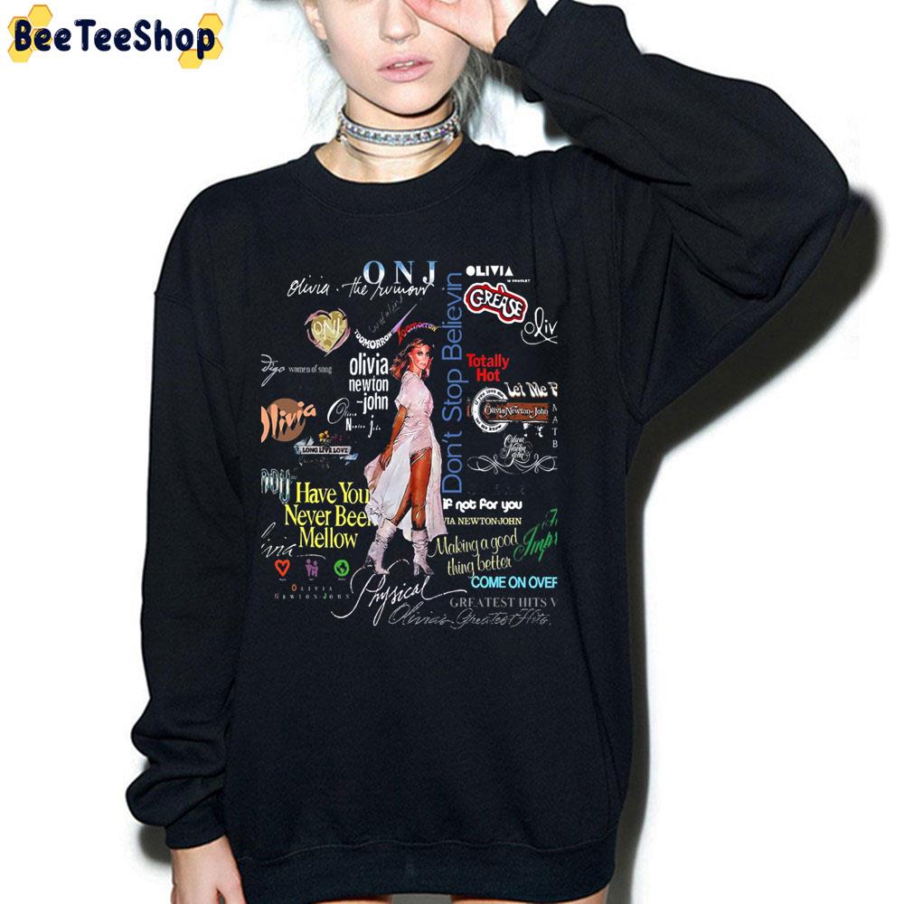80's Art Olivia Newton John Trending Unisex Sweatshirt 80's Art Olivia Newton John Trending Unisex Sweatshirt