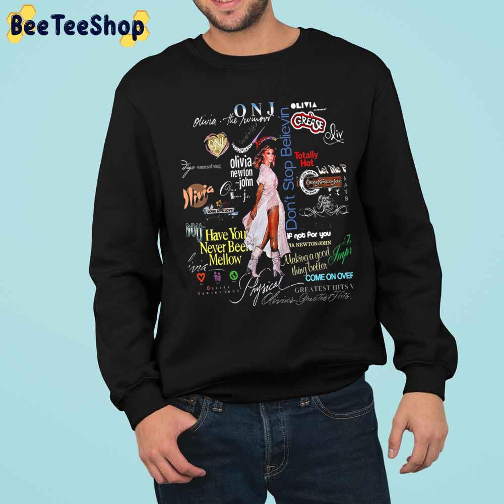 80's Art Olivia Newton John Trending Unisex Sweatshirt 80's Art Olivia Newton John Trending Unisex Sweatshirt