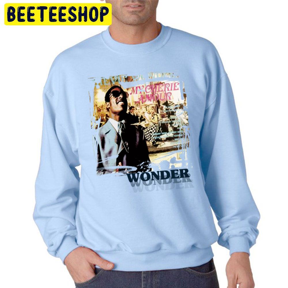 80s Retro Stevie Wonder Trending Unisex Sweatshirt 80s Retro Stevie Wonder Trending Unisex Sweatshirt