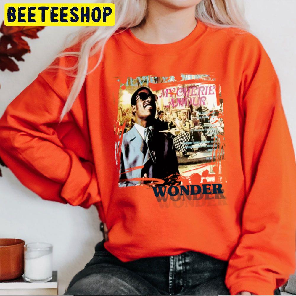 80s Retro Stevie Wonder Trending Unisex Sweatshirt 80s Retro Stevie Wonder Trending Unisex Sweatshirt