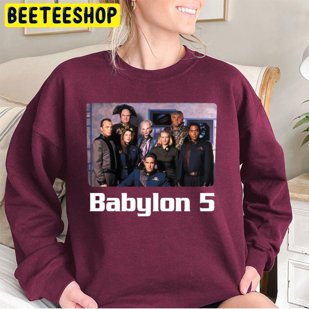 80's Vintage Babylon 5 Trending Unisex Sweatshirt 80's Vintage Babylon 5 Trending Unisex Sweatshirt