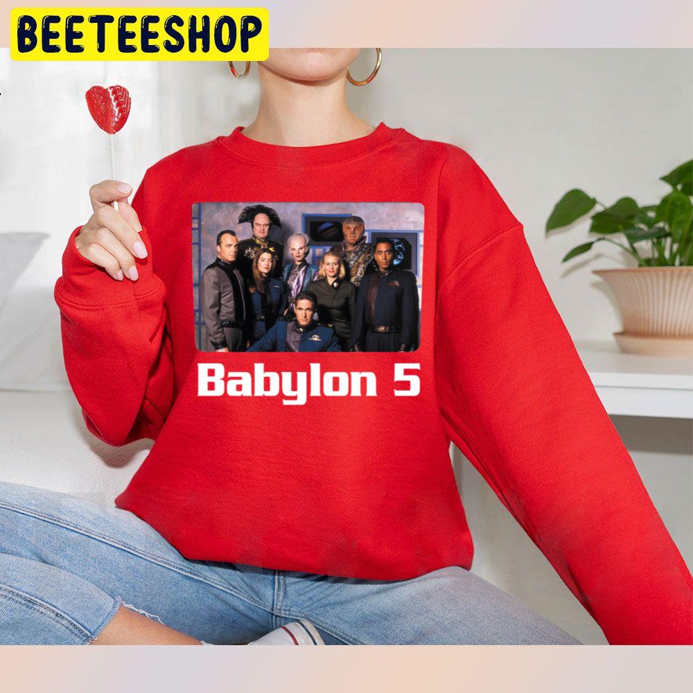 80's Vintage Babylon 5 Trending Unisex Sweatshirt 80's Vintage Babylon 5 Trending Unisex Sweatshirt