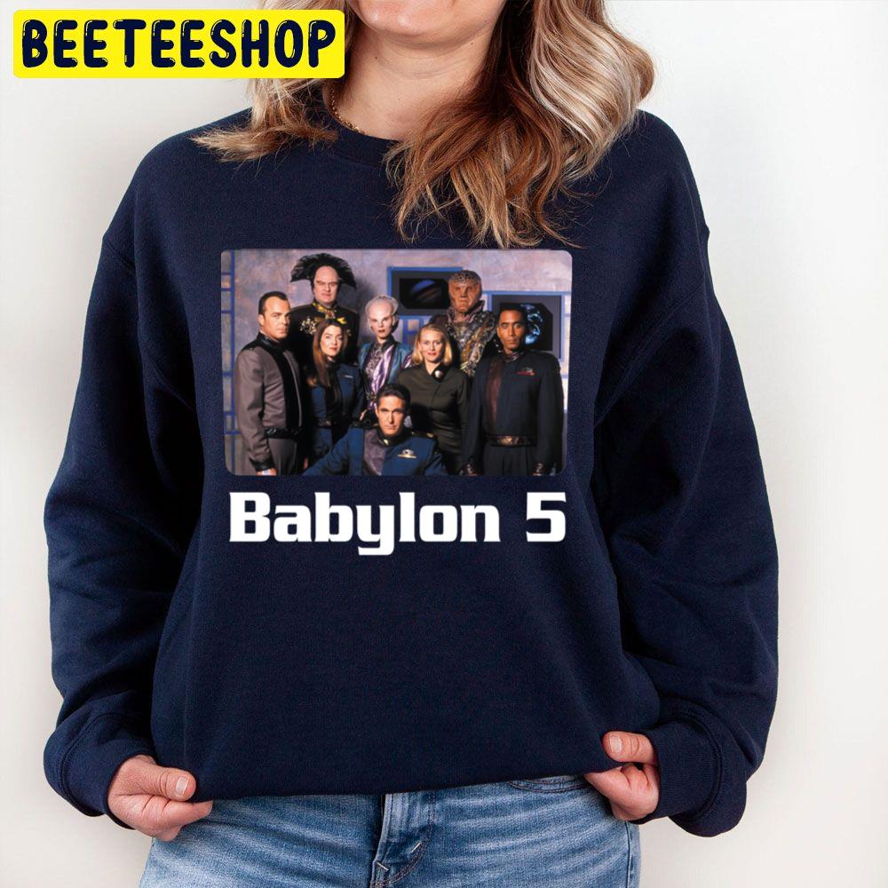 80's Vintage Babylon 5 Trending Unisex Sweatshirt 80's Vintage Babylon 5 Trending Unisex Sweatshirt