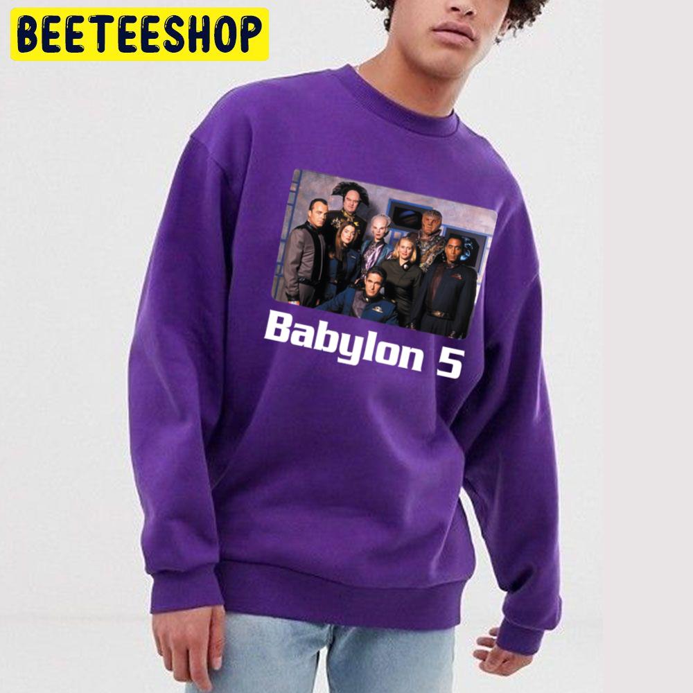 80's Vintage Babylon 5 Trending Unisex Sweatshirt 80's Vintage Babylon 5 Trending Unisex Sweatshirt