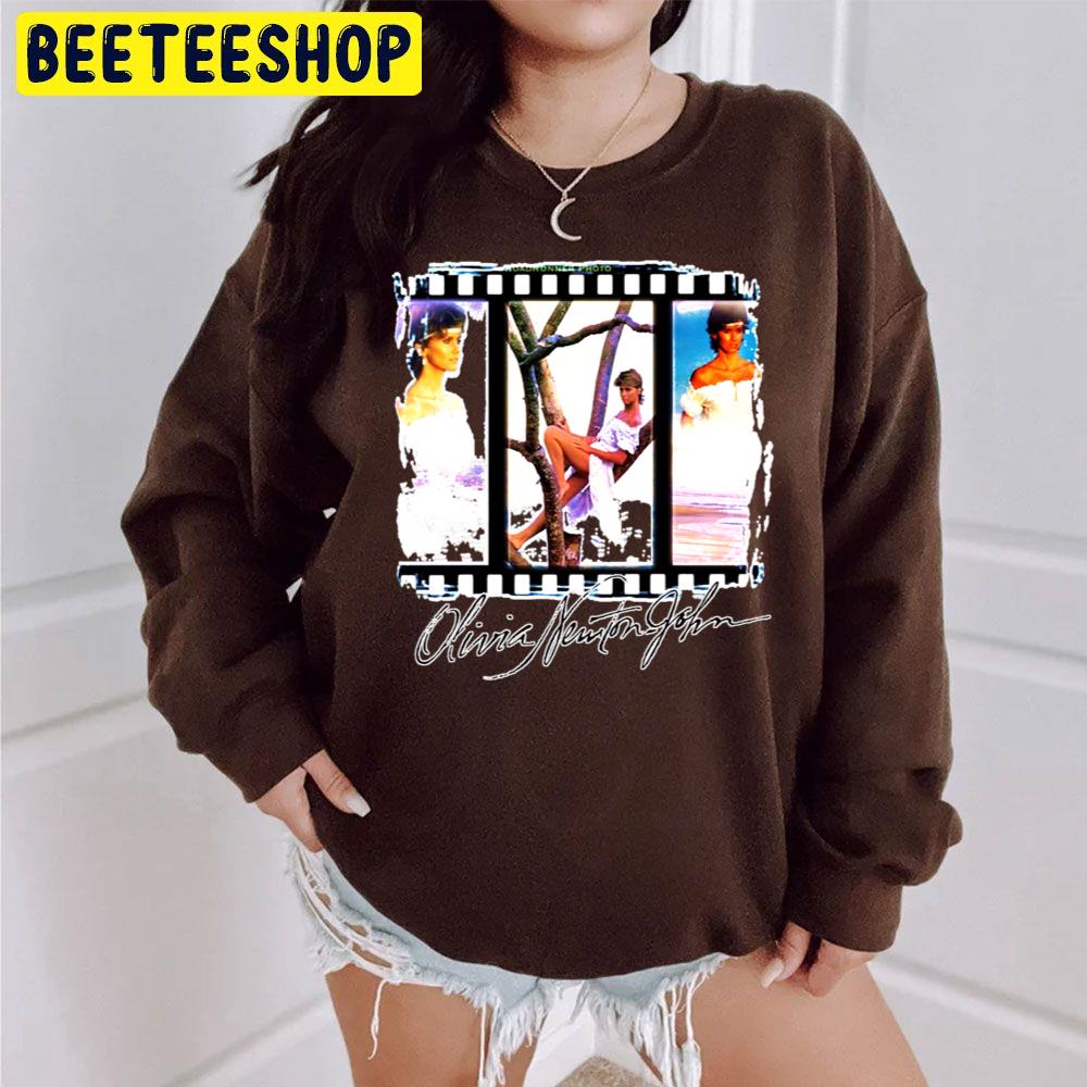 80's Vintage Olivia Newton Trending Unisex Sweatshirt 80's Vintage Olivia Newton Trending Unisex Sweatshirt