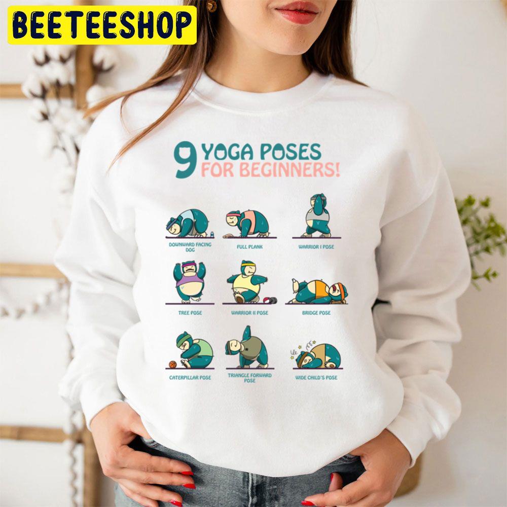 9 Snorlax Yoga Poses For Beginners Trending Unisex Sweatshirt 9 Snorlax Yoga Poses For Beginners Trending Unisex Sweatshirt