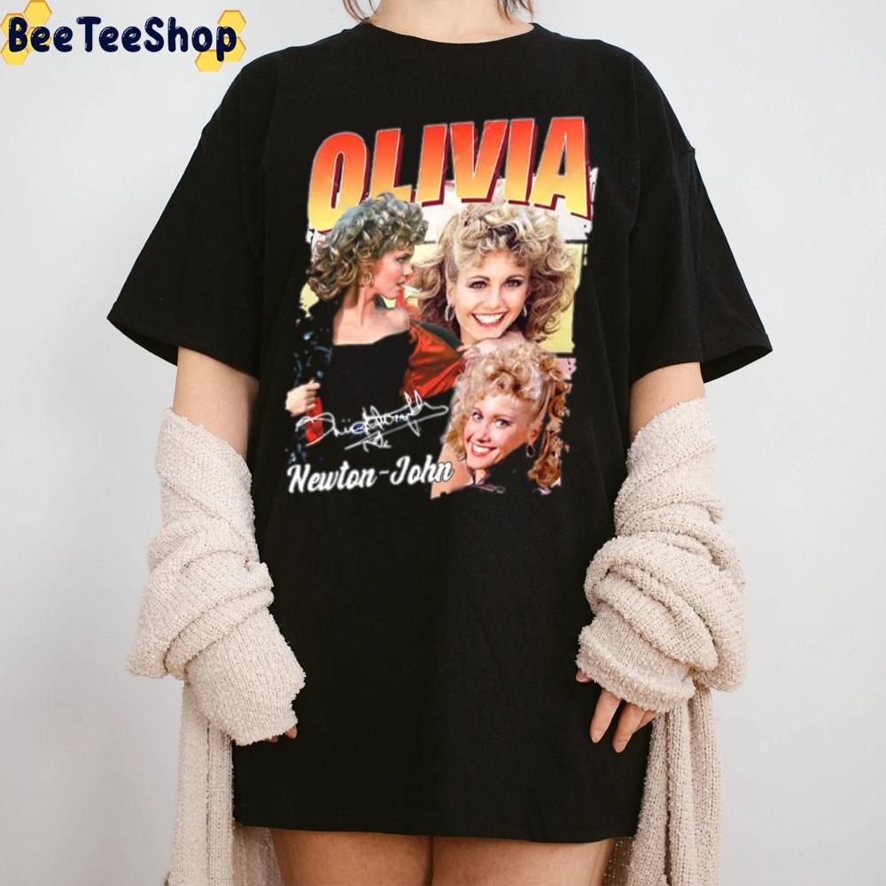90's Vintage Olivia Newton John Trending Unisex Sweatshirt 90's Vintage Olivia Newton John Trending Unisex Sweatshirt
