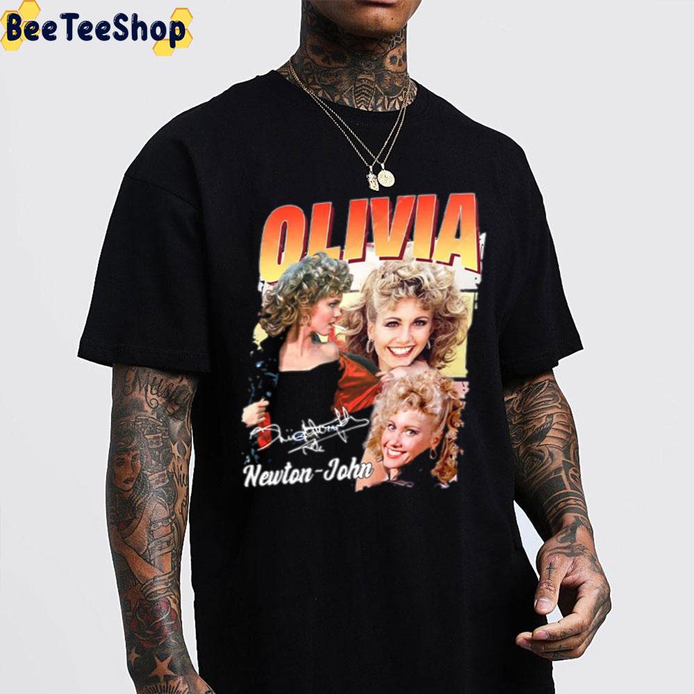90's Vintage Olivia Newton John Trending Unisex Sweatshirt 90's Vintage Olivia Newton John Trending Unisex Sweatshirt